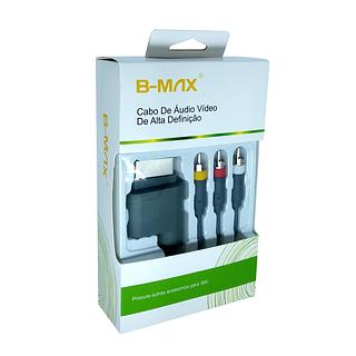 Cabo Av Rca Compatível Xbox 360 Slim BM504
