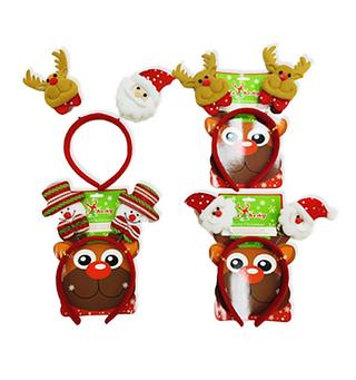 Tiara de Orelhas Natalina