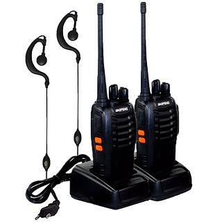 Par de Rádios Comunicador Baofeng Walktalk BF777S